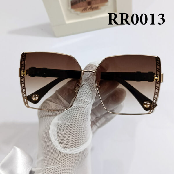Golden Rim & Coffee Frame RR0013